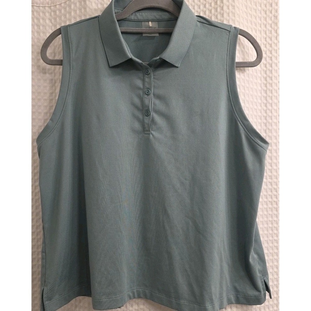 Calia Teal Women's XL Short Sleeve Polo‎ EXCELLENT